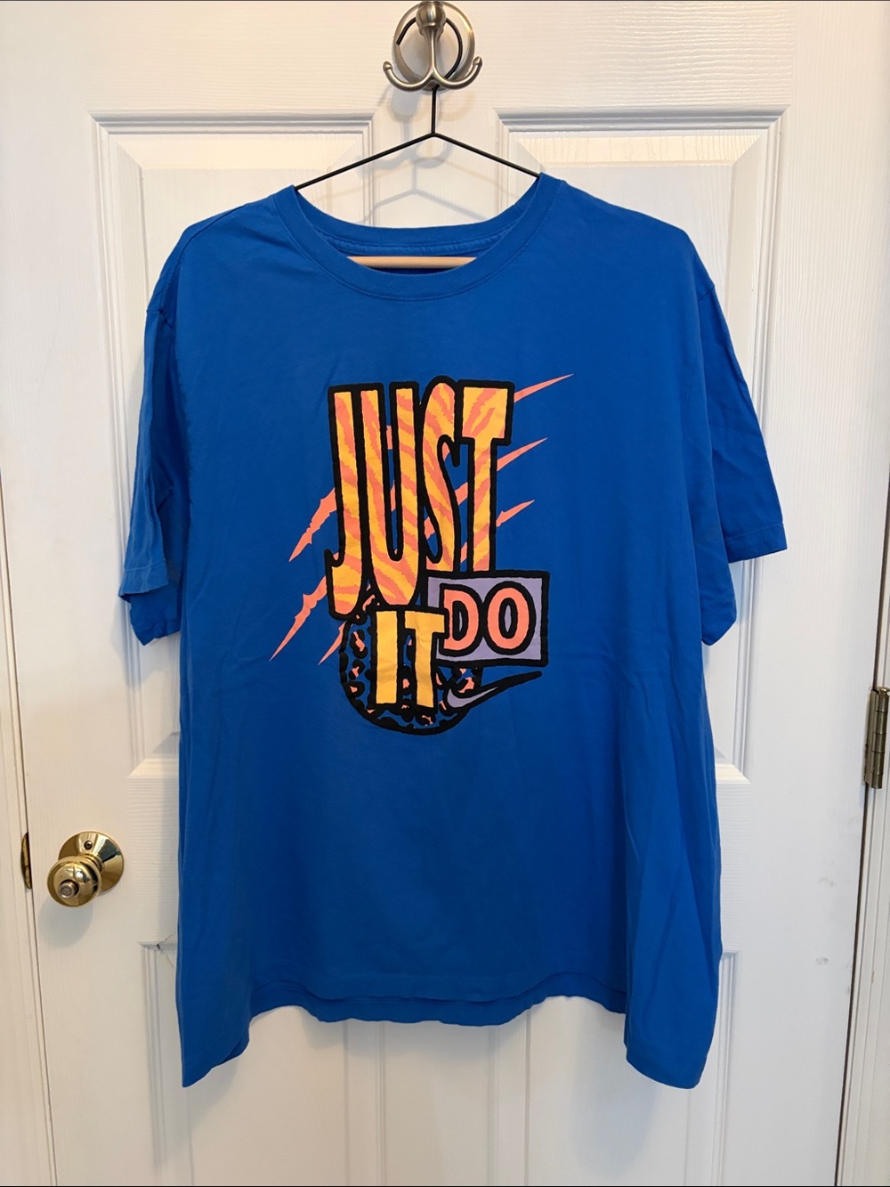 Nike Just Do It Graphic T‑Shirt - Blue